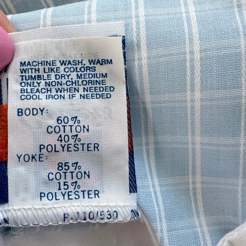 Vintage Carters Dynasty Television Series Sunsuit Romper Blue Plaid 3M 1980s